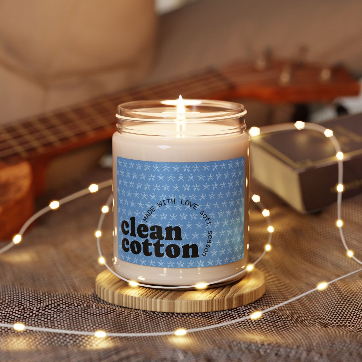 Apple Harvest Scented Soy Candle - 9oz Fragrant Home Decor