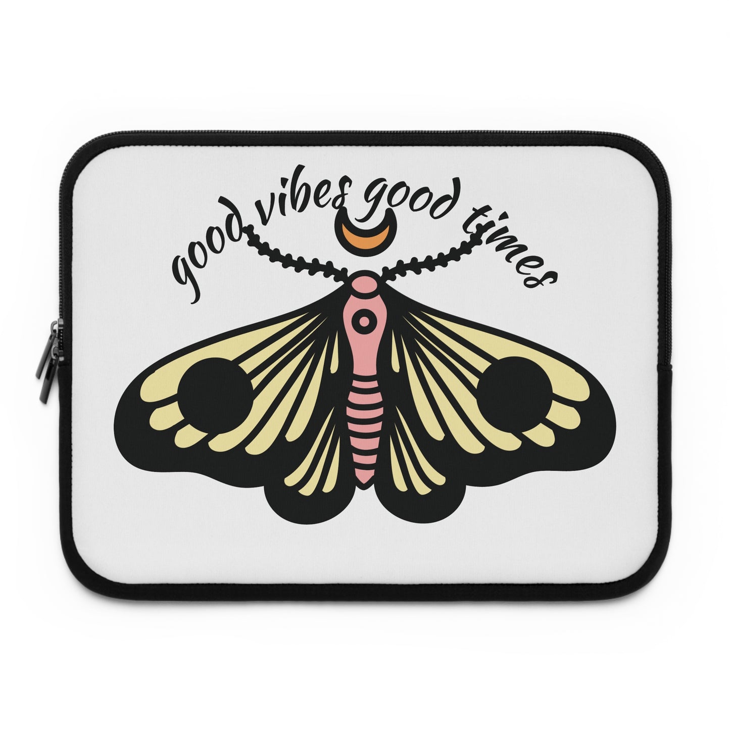 good vibes good times laptop sleeve