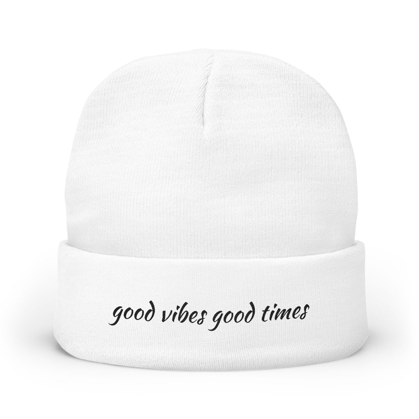 Good Vibes Knit Beanie