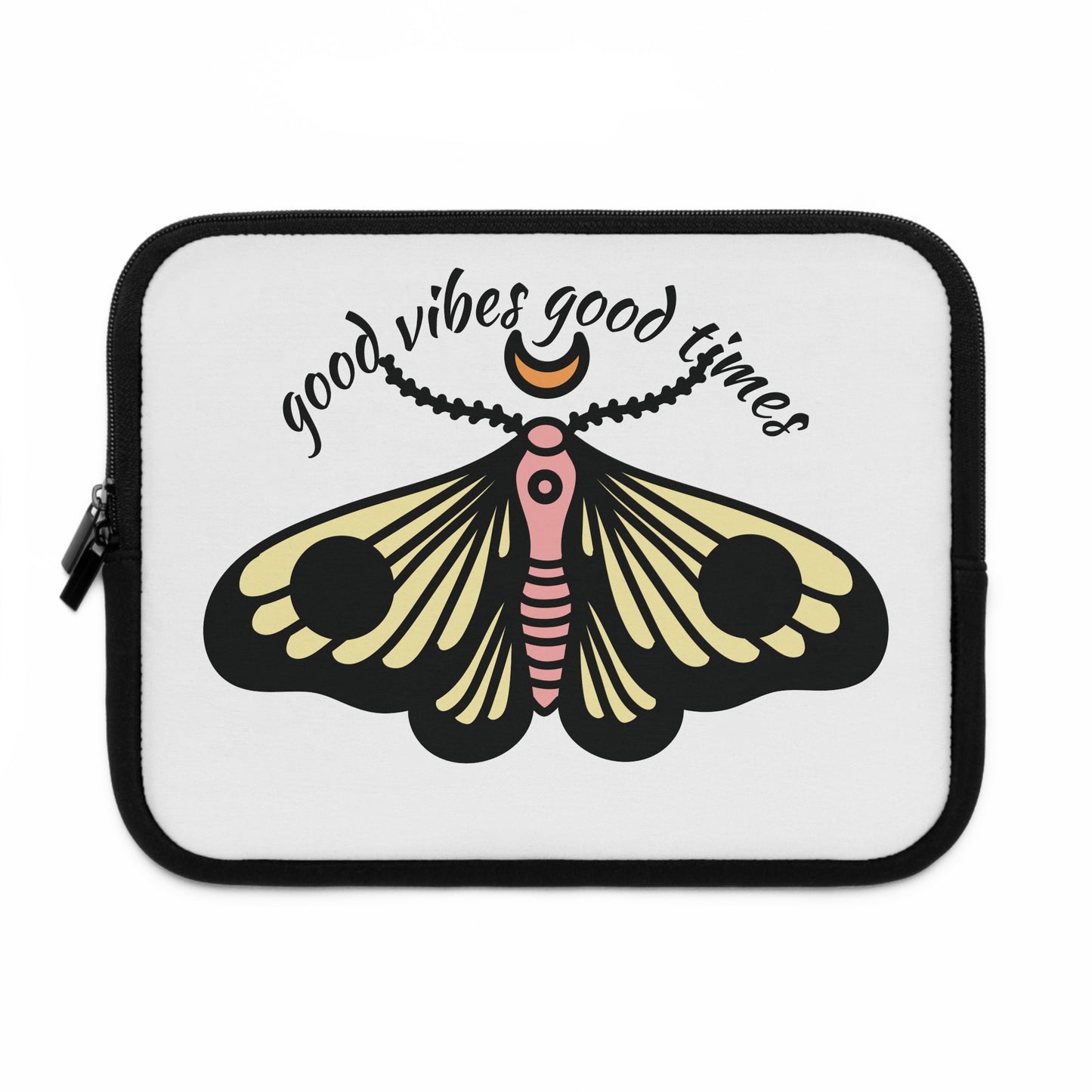 good vibes good times laptop sleeve