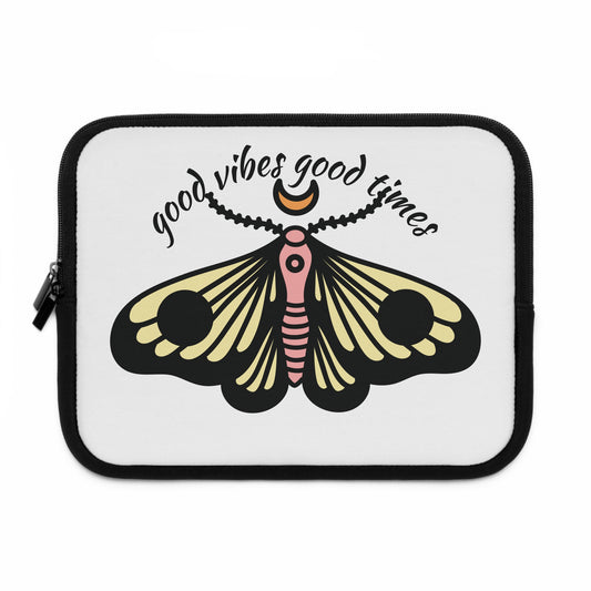 good vibes good times laptop sleeve