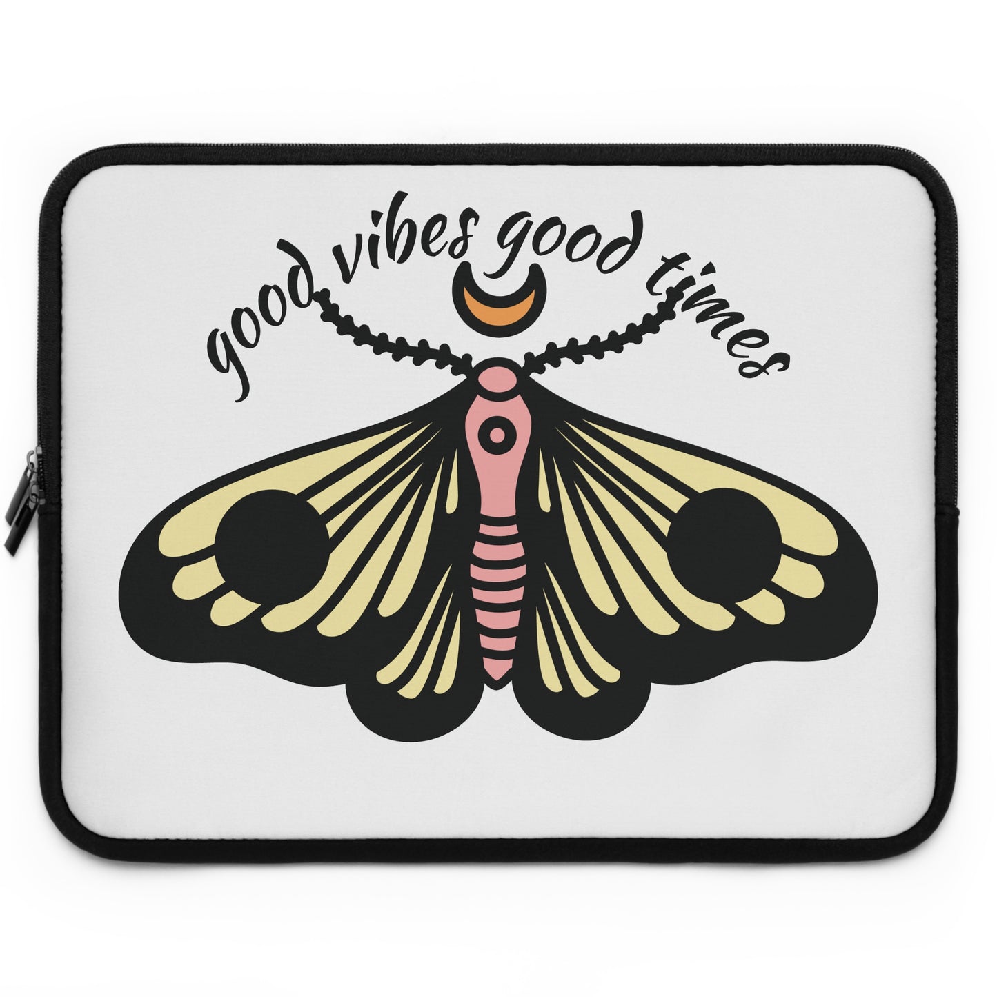 good vibes good times laptop sleeve