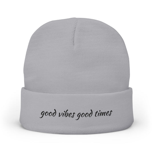 Good Vibes Knit Beanie